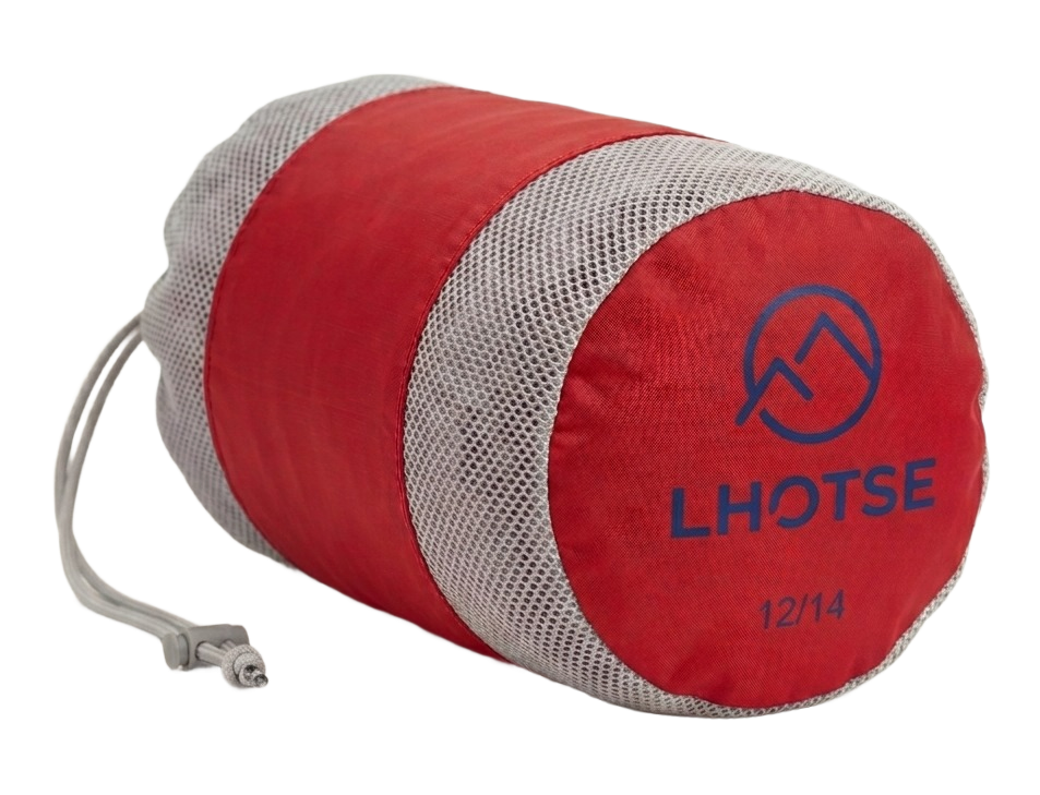 Coupe-vent imperméable de sport enfant LHOTSE Sunrise Rouge Bleu marine 2