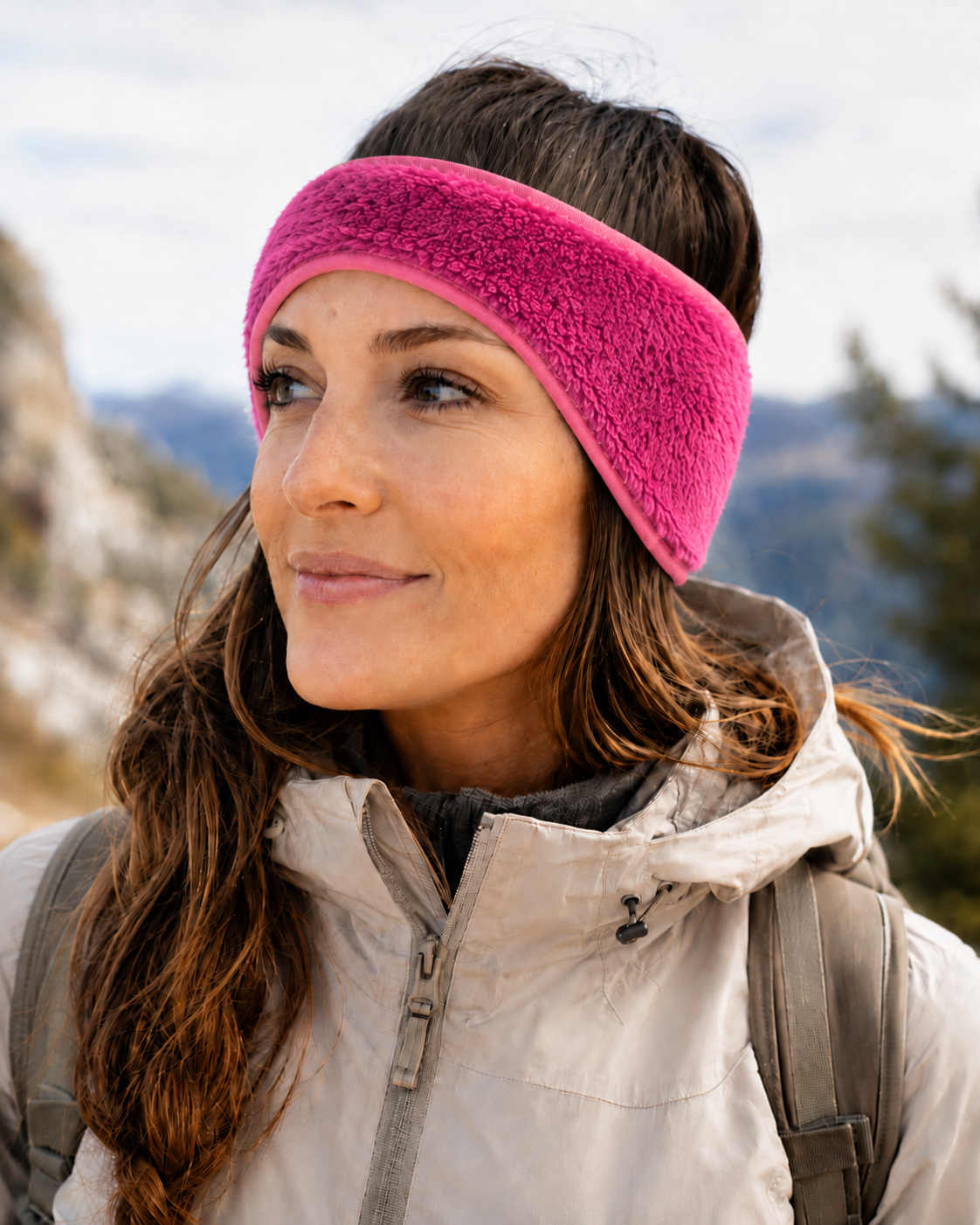 Bandeau de randonnée femme LHOTSE Apirka Rose 2