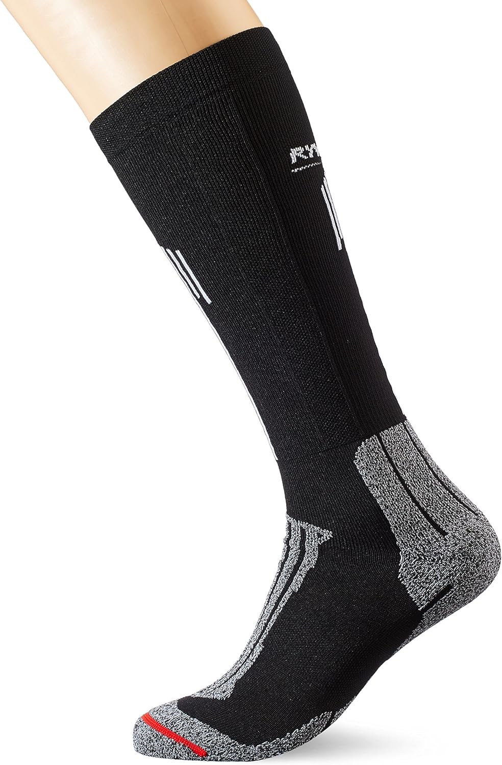 1884 Chaussettes mi-bas running-trail Rywan COMPRIM RUN COMPRESSION RUNNING Noir Gris Rouge 1