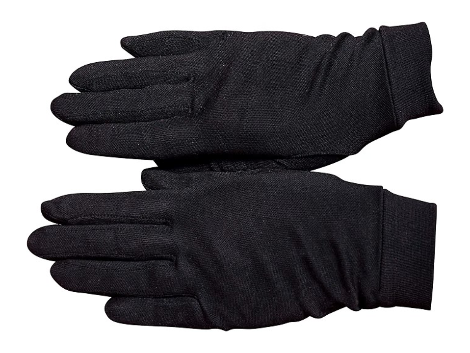 1217 Sous-gants unisexe Rywan SOUS-GANTS 100 SOIE Noir 4