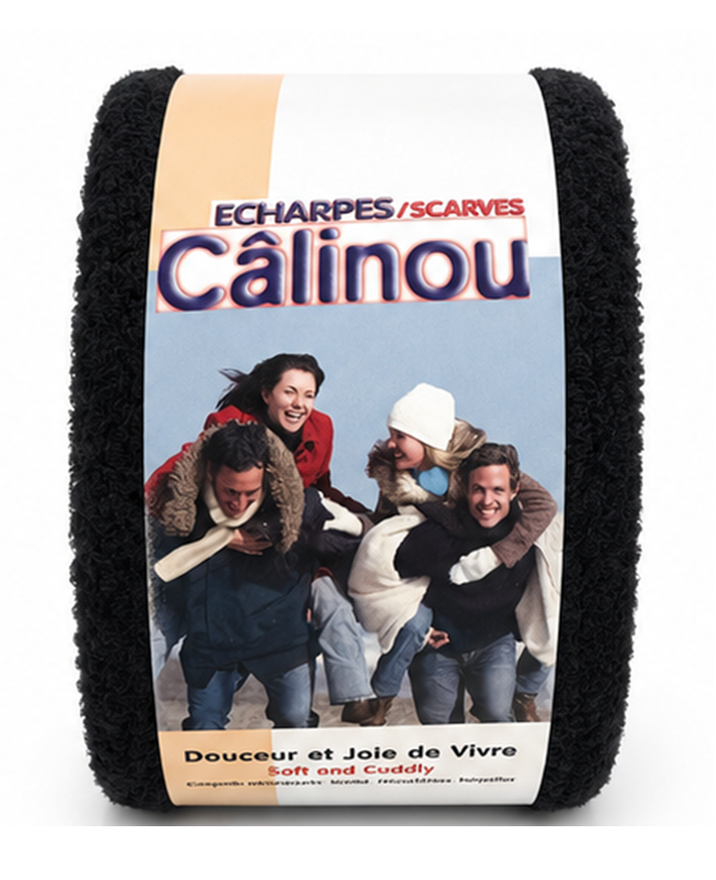 8700 Echarpe unisexe Rywan CALINOU POLAIRE Taille unique Noir 3