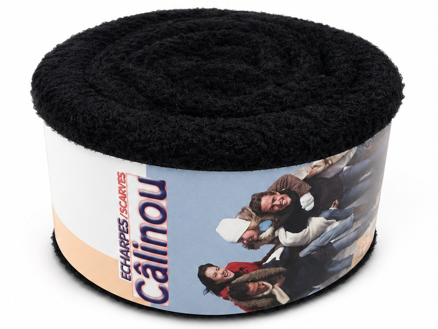 8700 Echarpe unisexe Rywan CALINOU POLAIRE Taille unique Noir