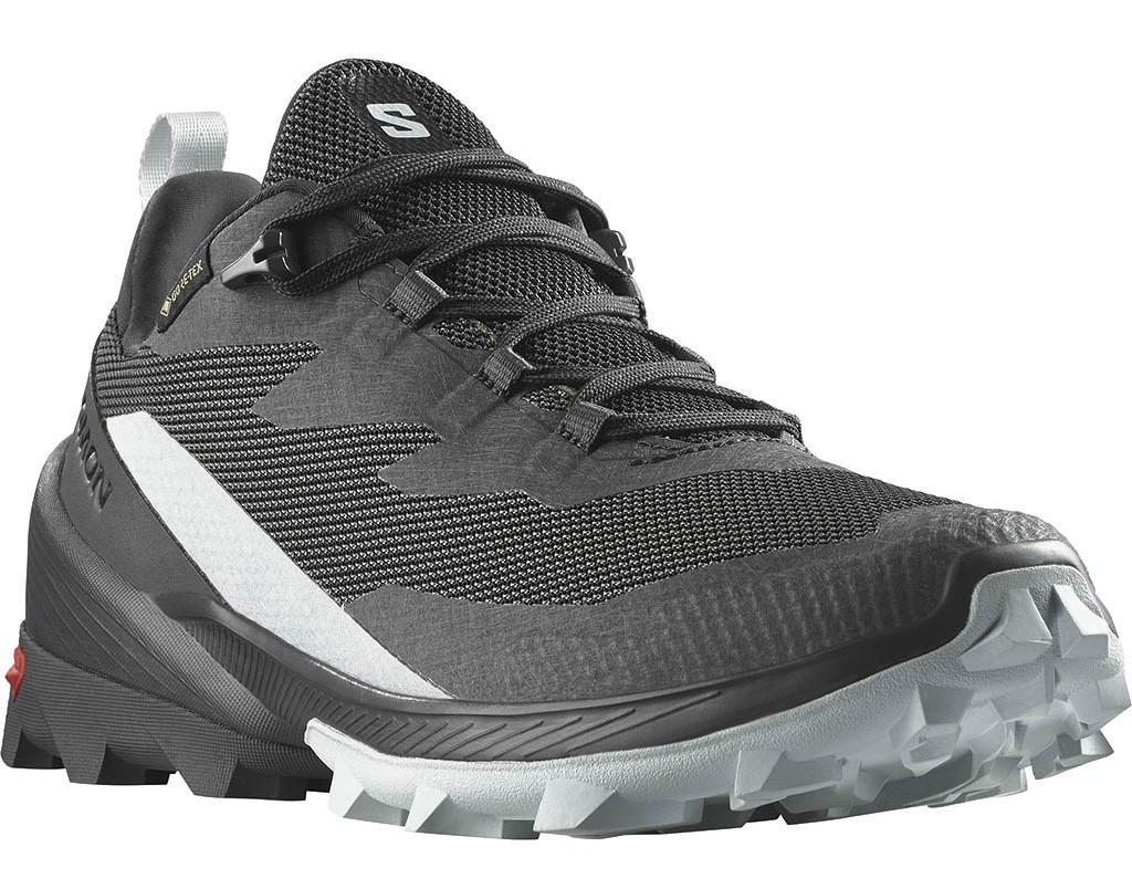 Chaussures trail femme Salomon CROSSOVER 2 GTX W Noir Gris Gris nacré Rouge 5