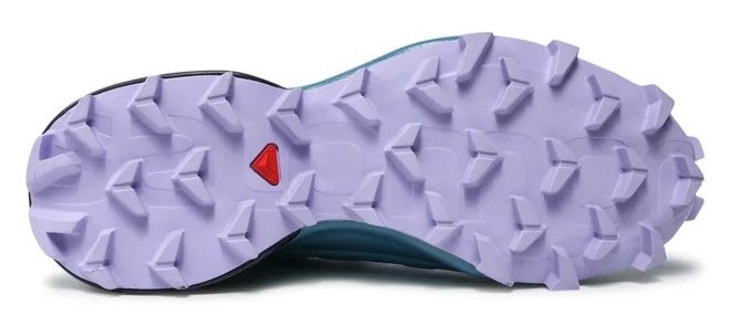 Chaussures trail femme Salomon SPEEDCROSS 5 GTX Bleu Violet clair Gris anthracite 4