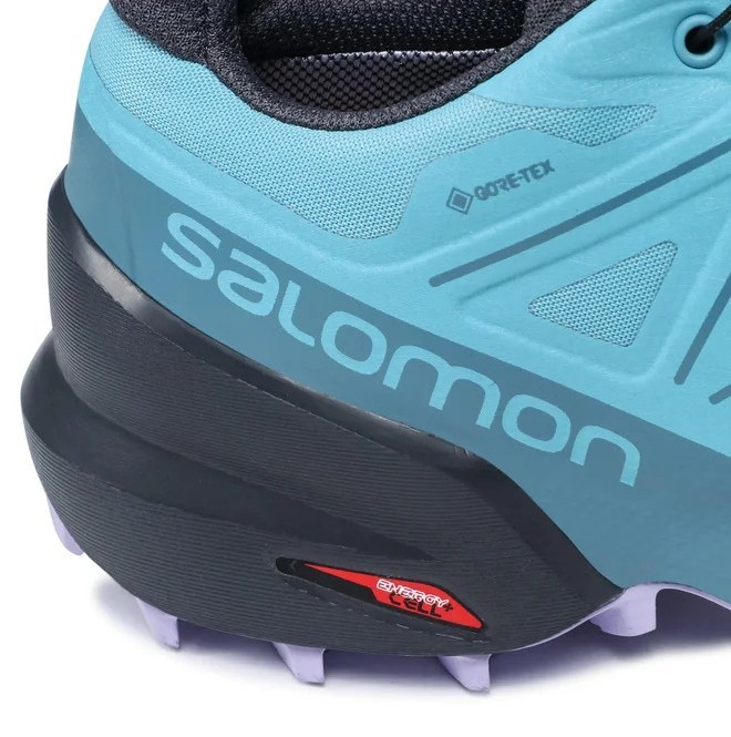 Chaussures trail femme Salomon SPEEDCROSS 5 GTX Bleu Violet clair Gris anthracite 7