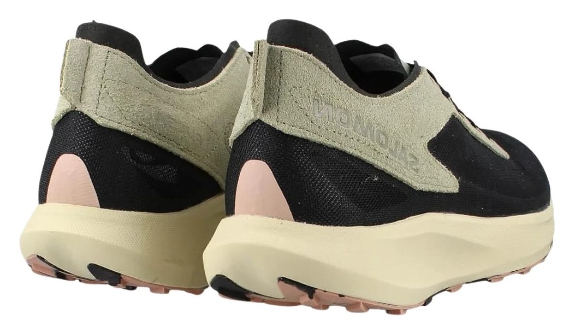 Chaussures trail unisexe Salomon PULSAR PRG Noir Sauge du désert Rose pâle 6