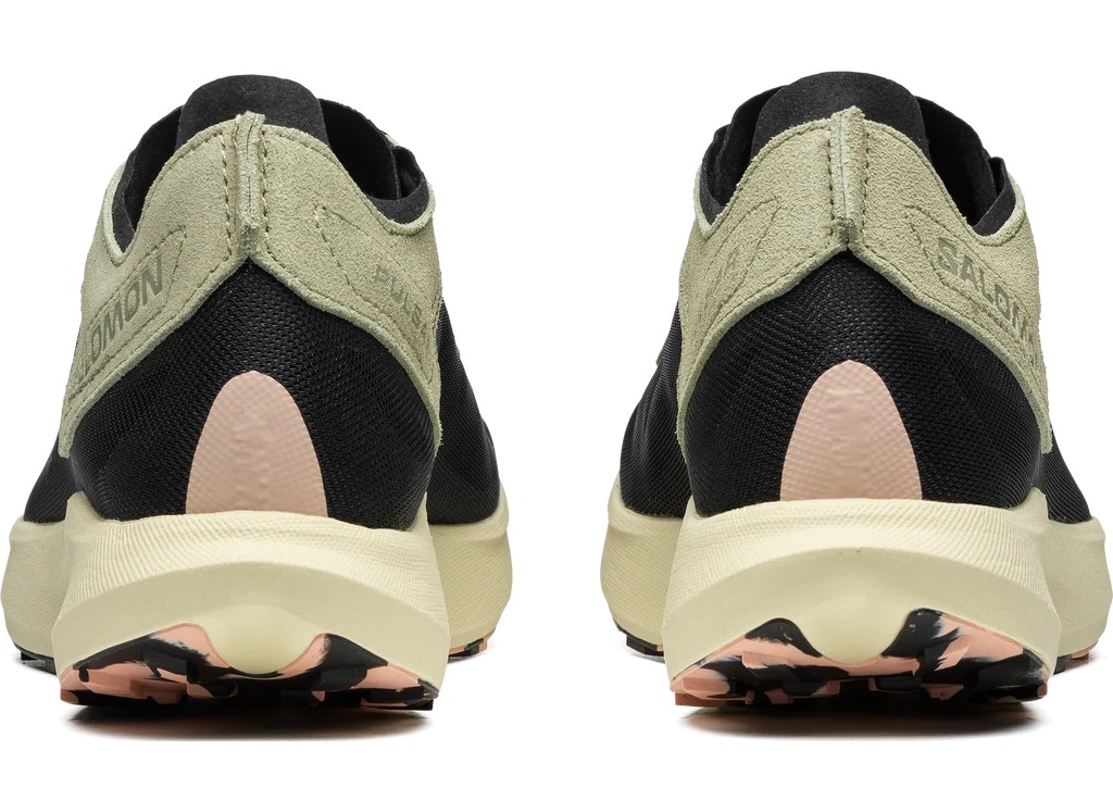Chaussures trail unisexe Salomon PULSAR PRG Noir Sauge du désert Rose pâle 7
