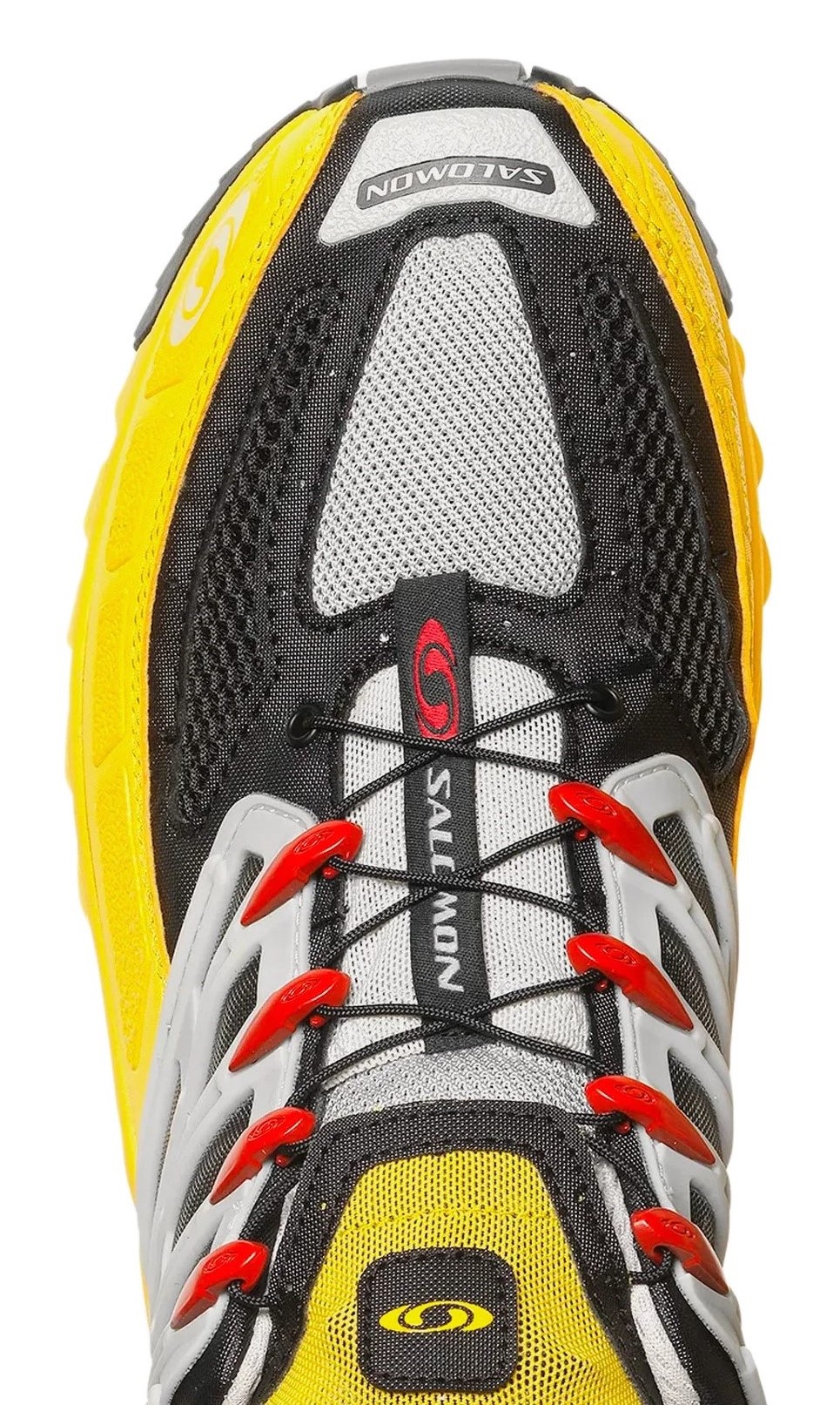 Chaussures trail unisexe Salomon ACS PRO Noir Citron Rouge Blanc Bleu Gris 6