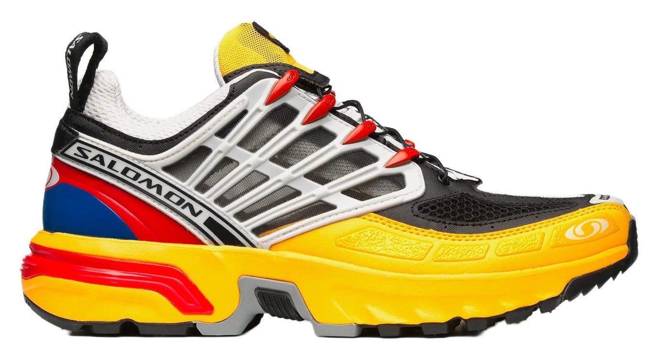 Chaussures trail unisexe Salomon ACS PRO Noir Citron Rouge Blanc Bleu Gris