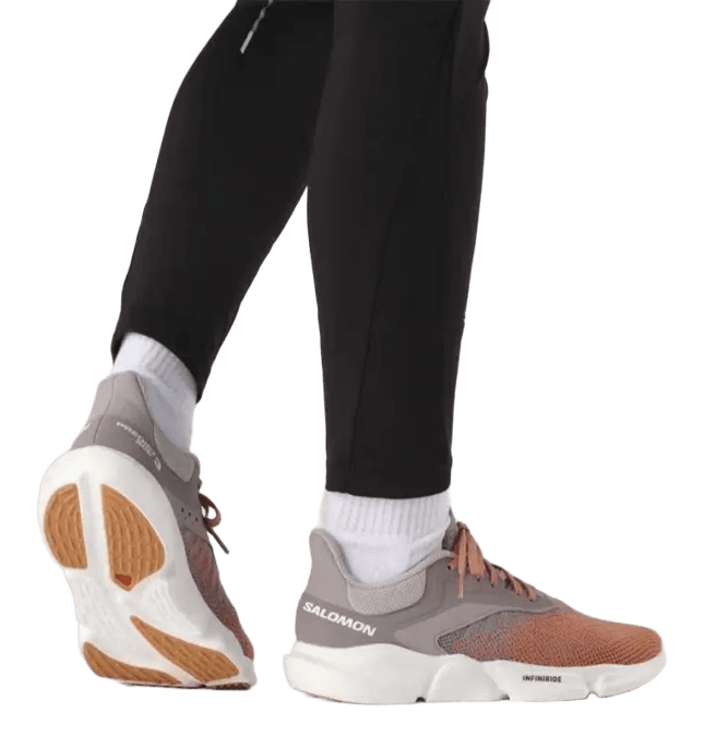 Chaussures running femme Salomon PREDICT SOC 3 Blanc Gris violet Beige orangé 8