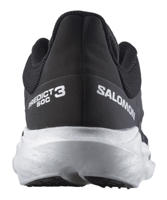 Chaussures running homme Salomon PREDICT SOC 3 Noir Aimant Blanc 5