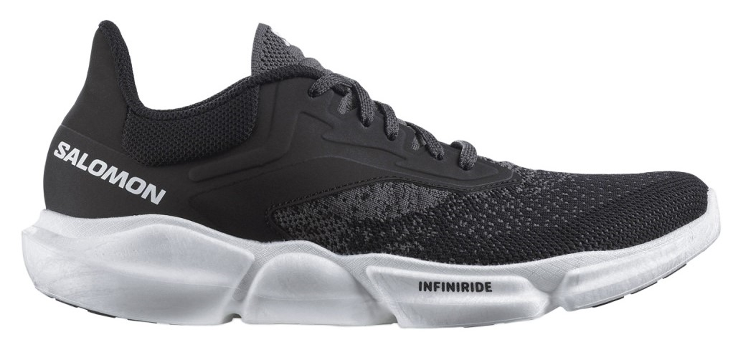 Chaussures running homme Salomon PREDICT SOC 3 Noir Aimant Blanc 2