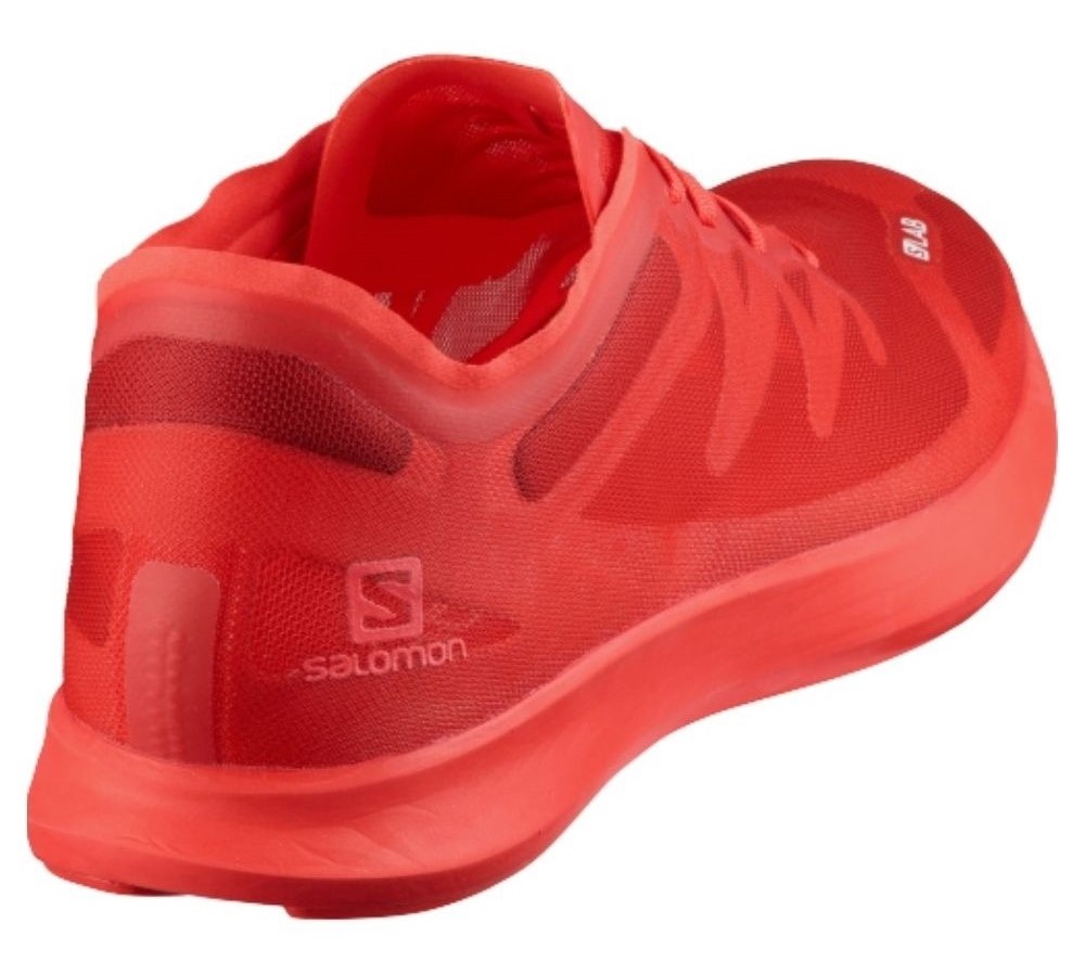 Chaussures running unisexe Salomon S LAB PHANTSAM Rouge foncé Rouge clair Blanc 3