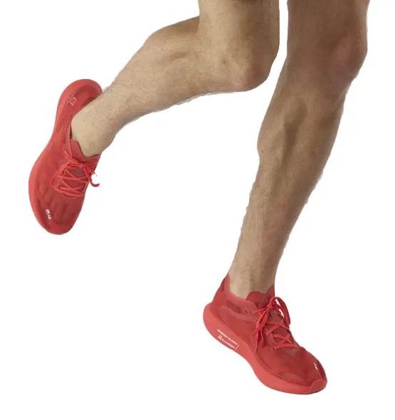 Chaussures running unisexe Salomon S LAB PHANTSAM Rouge foncé Rouge clair Blanc 6