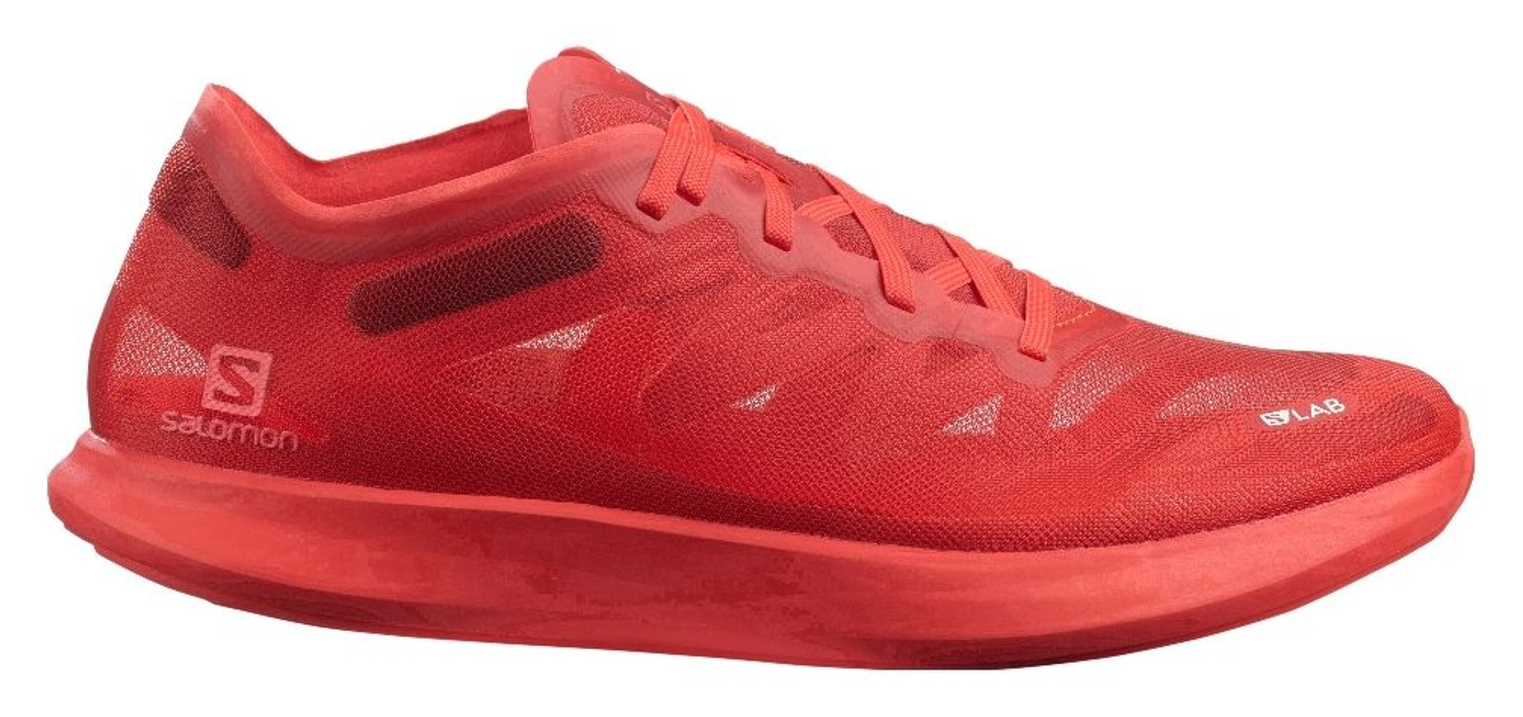 Chaussures running unisexe Salomon S LAB PHANTSAM Rouge foncé Rouge clair Blanc