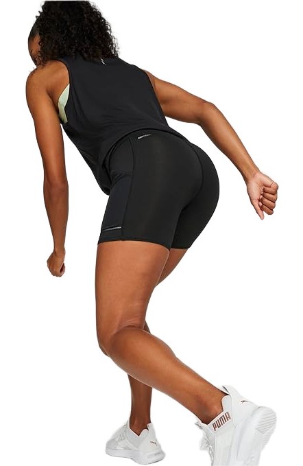 Cuissard femme Puma RUN FAVORITE SHORT TIGHT W Noir Gris 5