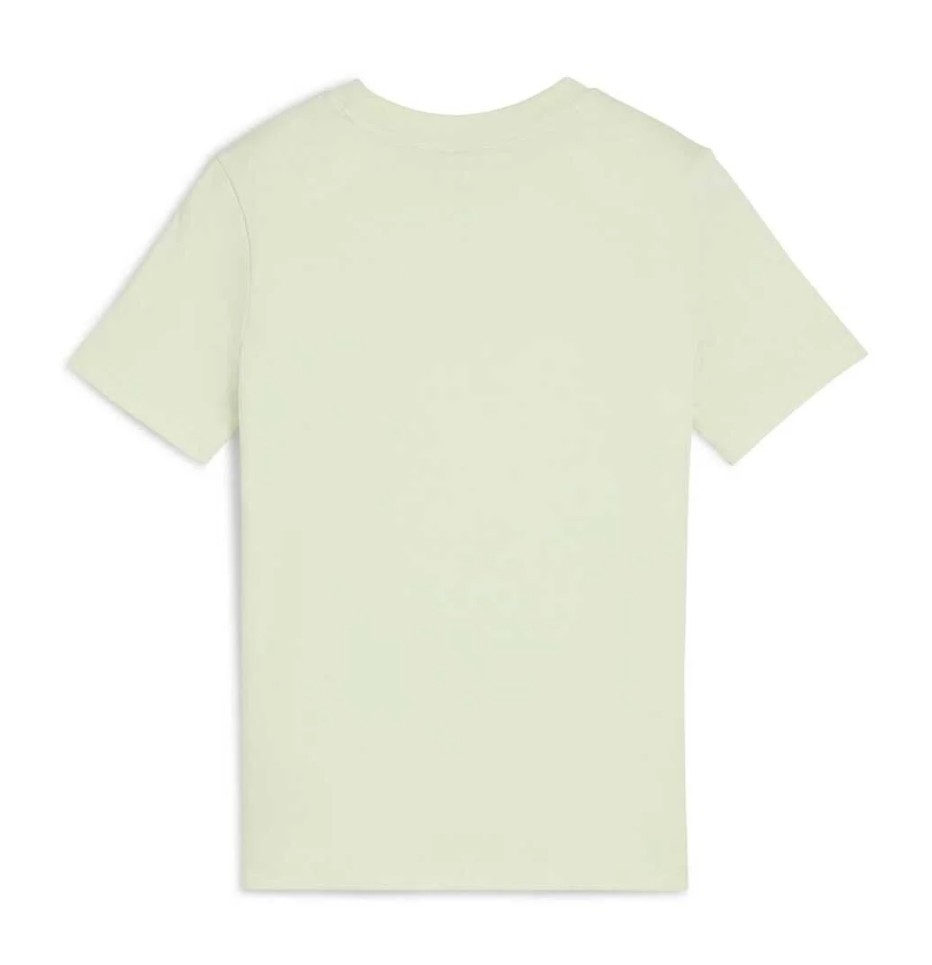 Tee-shirt à manches courtes coton junior fille Puma ESS Logo Tee B menthe illusion 2