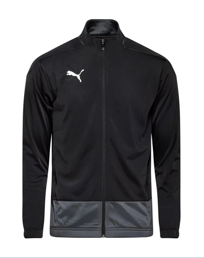Veste sport respirante junior unisexe Puma Team GOAL 23 Training Jacket Jr Noir Asphalte Blanc