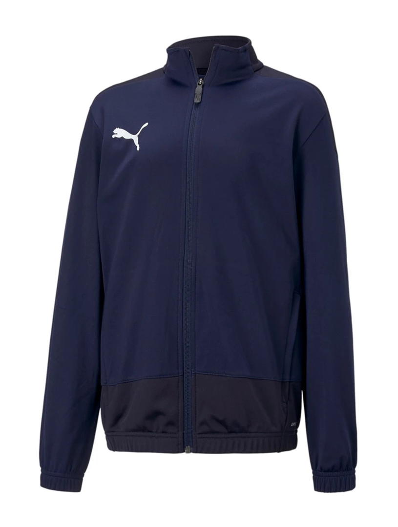 Veste sport respirante junior unisexe Puma Team GOAL 23 Training Jacket Jr Bleu foncé Bleu marine 1
