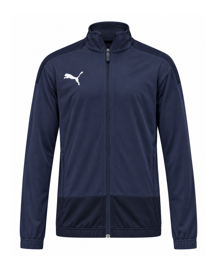 Veste sport respirante junior unisexe Puma Team GOAL 23 Training Jacket Jr Bleu foncé Bleu marine 2