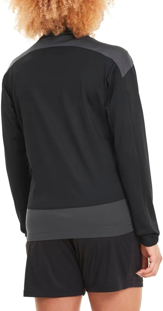 Veste sport zippée technique et respirante femme Puma TeamGOAL 23 Training Jacket W Noir Asphalte Blanc 2