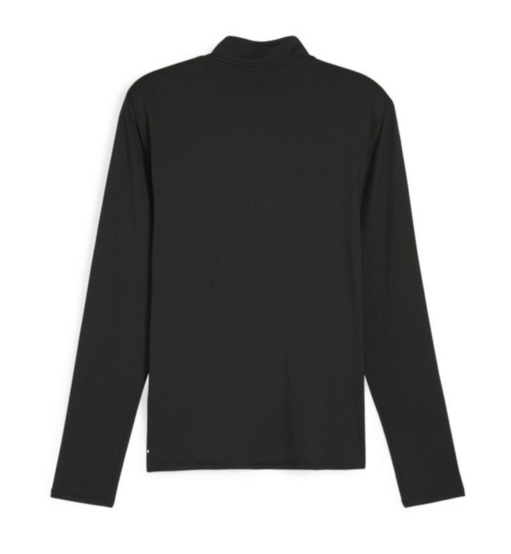 Haut de sport 1-4 zip technique et respirant homme Puma RUN CLOUD-SPUN 1-4 ZIP Noir Blanc 7