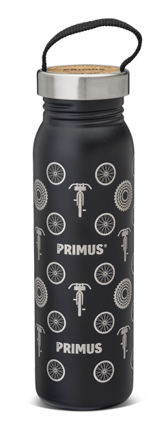 Bouteille Isotherme simple paroi PRIMUS Klunken 70cl Noir Gris 1