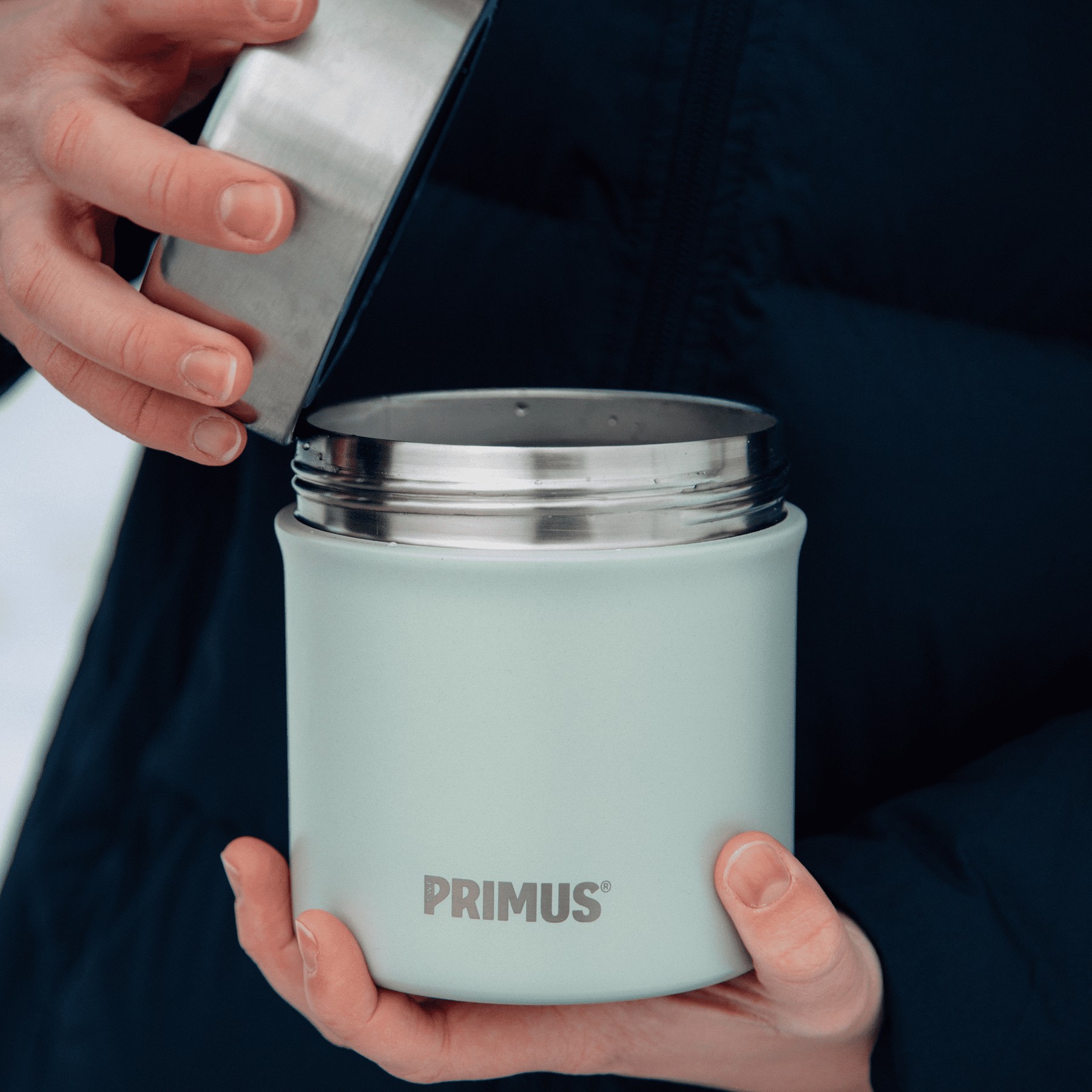 Récipient alimentaire isotherme double paroi PRIMUS Preppen 700ml Vert menthe 6