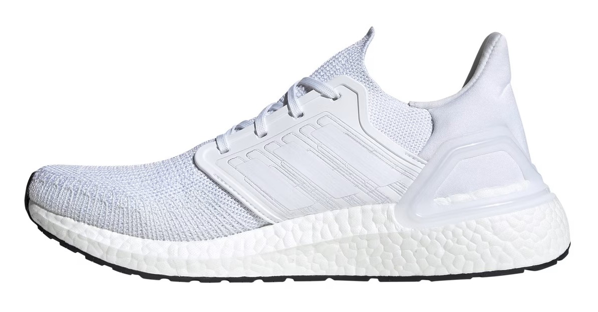 Chaussures running unisexe Adidas ULTRABOOST 20 Blanc (2)