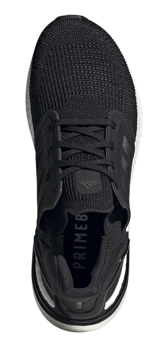Chaussures running unisexe Adidas ULTRABOOST 20 Noir Blanc (4)