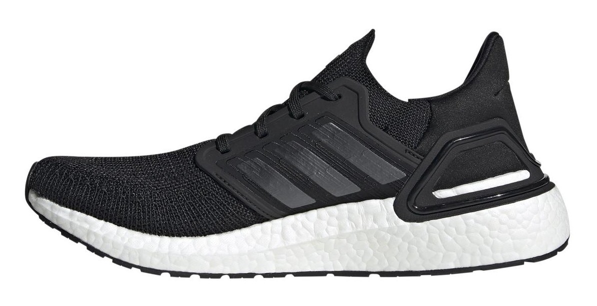 Chaussures running unisexe Adidas ULTRABOOST 20 Noir Blanc 2