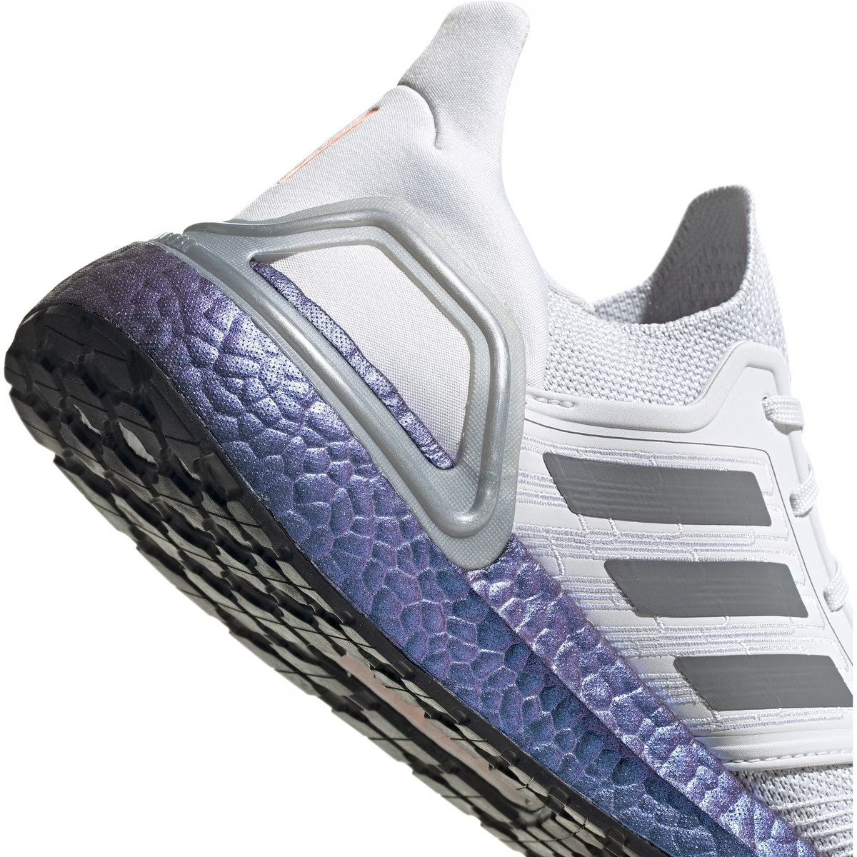 Chaussures running unisexe Adidas ULTRABOOST 20 Gris Blanc Bleu Violet (10)