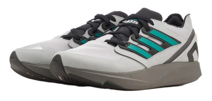 Chaussures running unisexe Adidas ADIZERO EQUIPMENT TAKUMI-SEN Argent métallisé Vert sapin Gris acier métallisé 5
