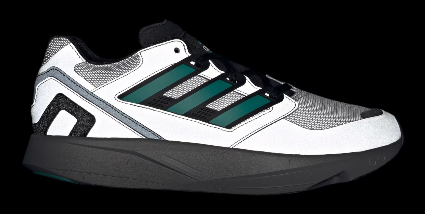 Chaussures running unisexe Adidas ADIZERO EQUIPMENT TAKUMI-SEN Argent métallisé Vert sapin Gris acier métallisé 8