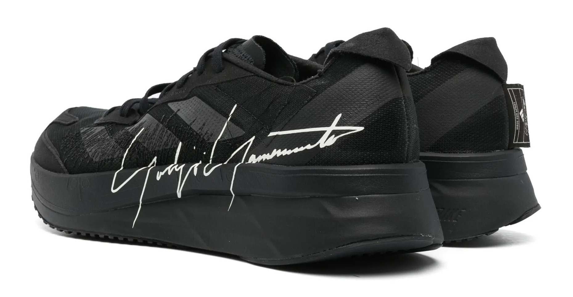 Chaussures running unisexe Adidas Y-3 BOSTON 11 Noir Blanc cassé 3