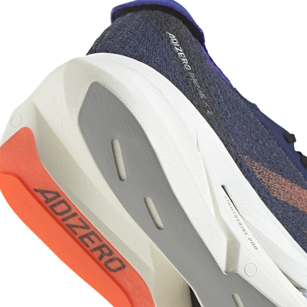 Chaussures running unisexe Adidas ADIZERO PRIME X2 STRUNG Bleu marine orange vif bleu clair lumineux 7