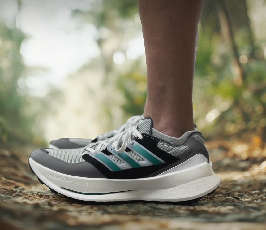 Chaussures trail unisexe Adidas EQUIPMENT AGRAVIC Gris Blanc Vert 7