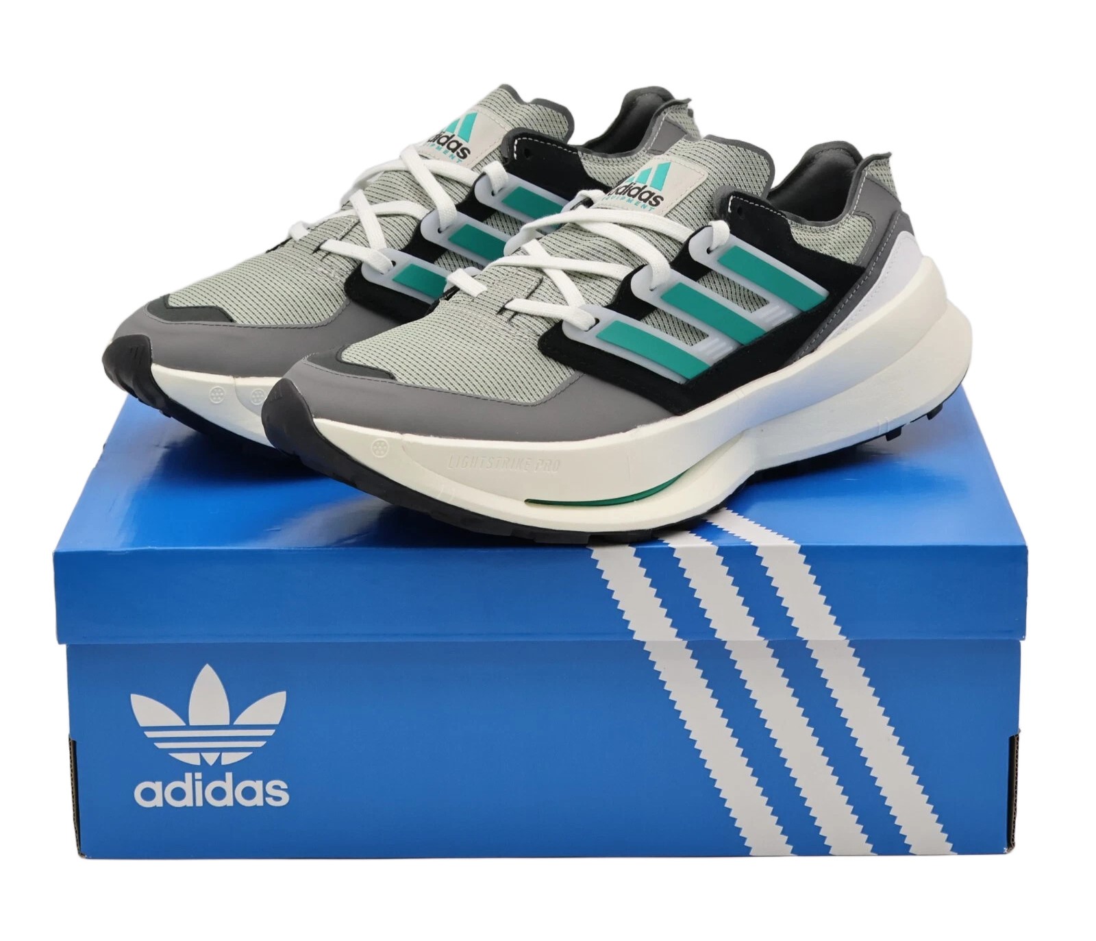 Chaussures trail unisexe Adidas EQUIPMENT AGRAVIC Gris Blanc Vert 8