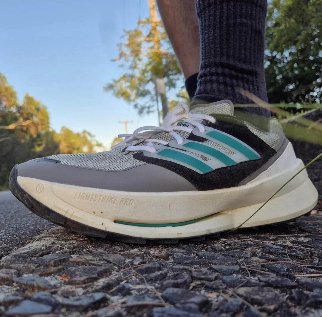 Chaussures trail unisexe Adidas EQUIPMENT AGRAVIC Gris Blanc Vert 6