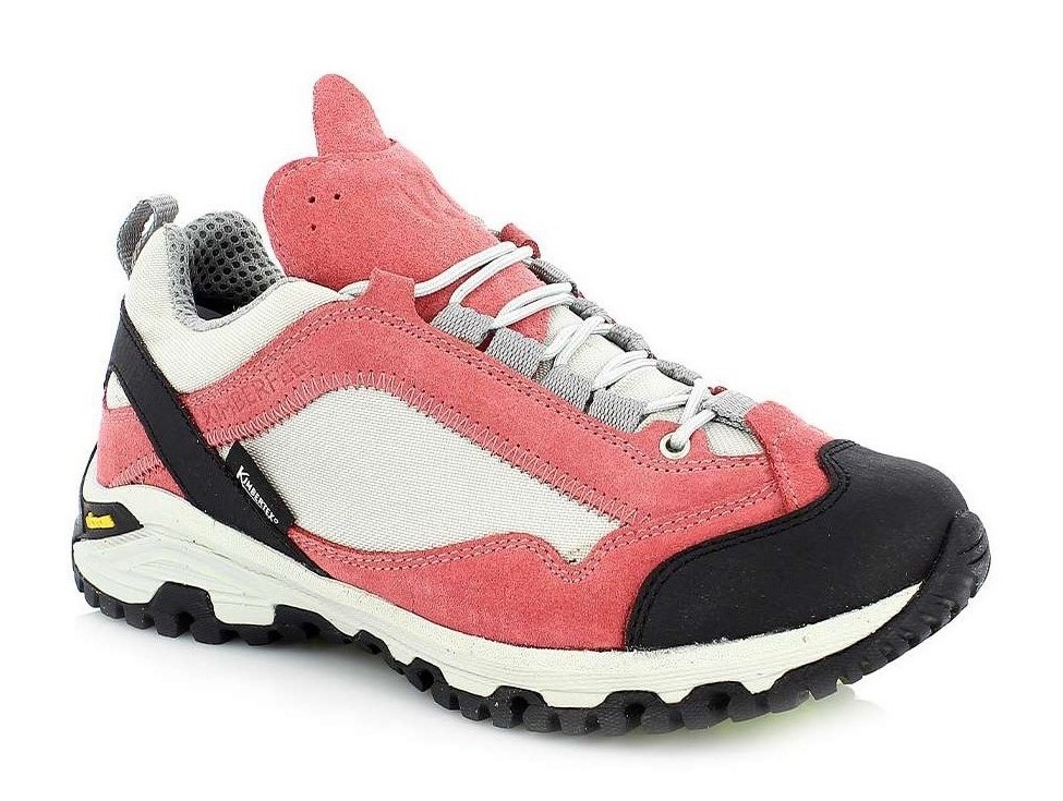 Chaussures randonnée marche nordique imperméable unisexe Kimberfeel Artois Rose Begonia (1)