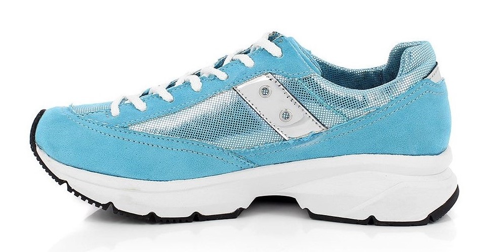 Chaussures randonnée marche nordique femme Kimberfeel Kang Bleu brillant (2)