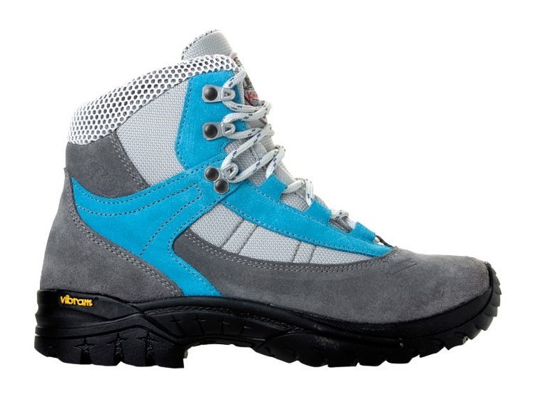 Chaussures randonnée montante imperméable unisexe Kimberfeel Kolata Bleu turquoise Gris anthracite Gris