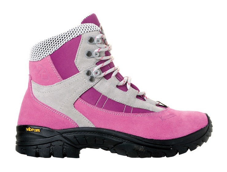 Chaussures randonnée montante imperméable unisexe Kimberfeel Kolata Rose Gris