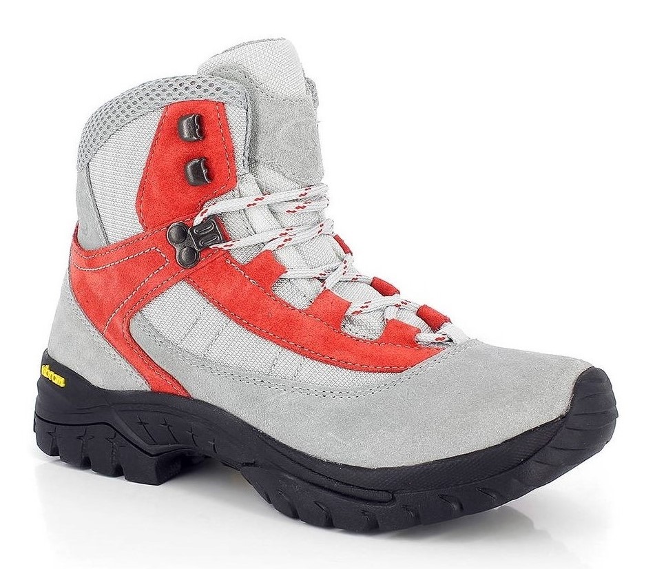 Chaussures randonnée montante imperméable unisexe Kimberfeel Kolata Rouge brique Gris (1)