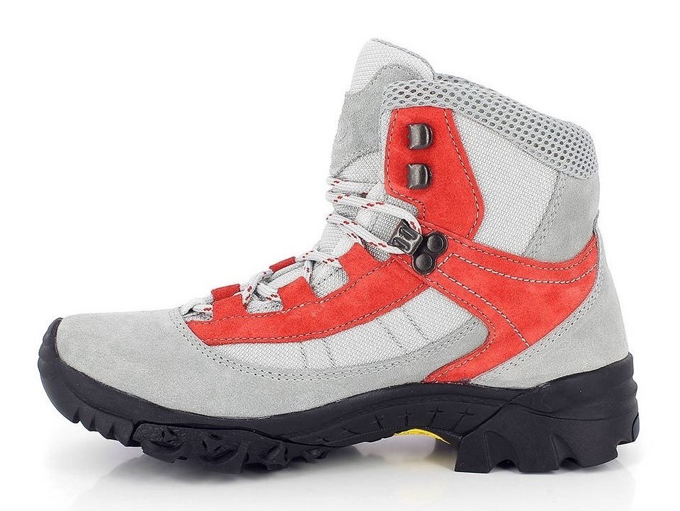 Chaussures randonnée montante imperméable unisexe Kimberfeel Kolata Rouge brique Gris (2)