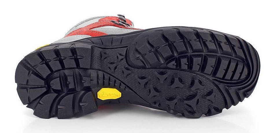 Chaussures randonnée montante imperméable unisexe Kimberfeel Kolata Rouge brique Gris (4)
