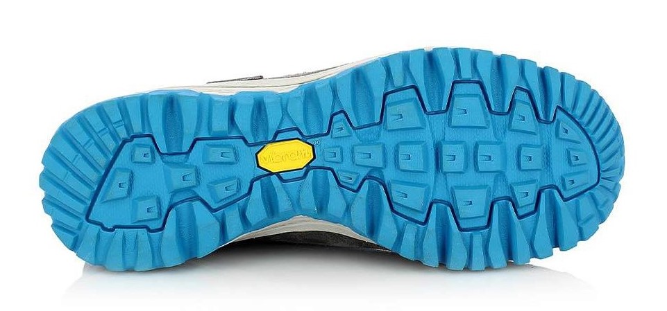Chaussures randonnée marche nordique unisexe Kimberfeel Blade Gris Bleu (4)