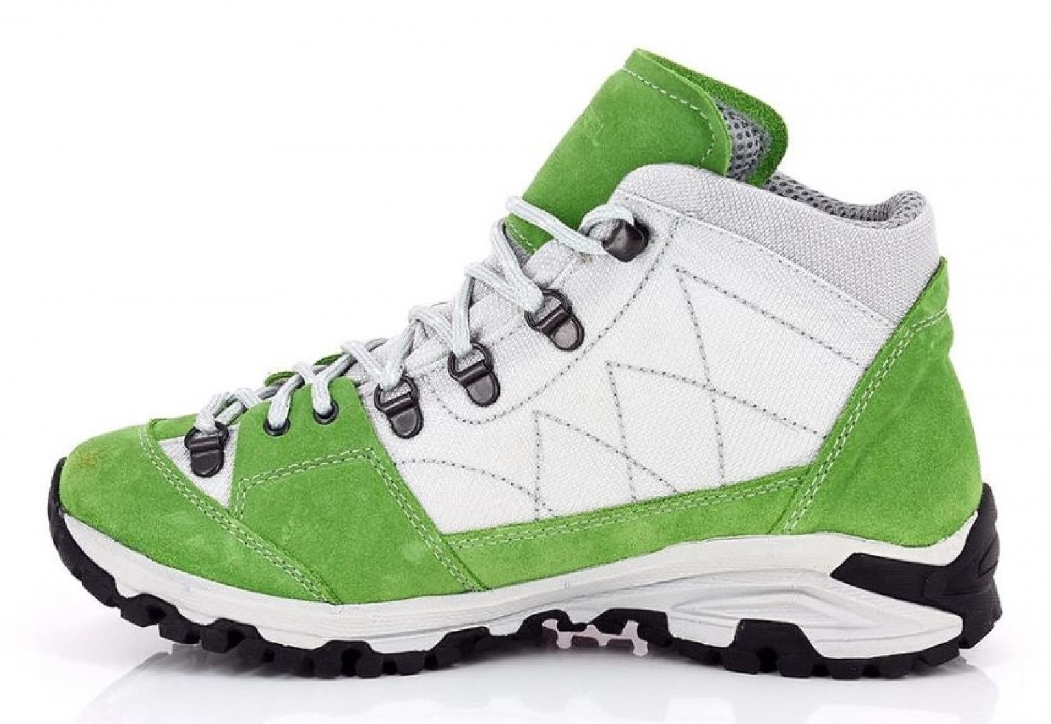 Chaussures randonnée montante imperméable unisexe Kimberfeel Valais Lime Vert Gris (2)