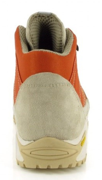 Chaussures randonnée montante imperméable unisexe Kimberfeel Valais Orange Gris Beige (3)