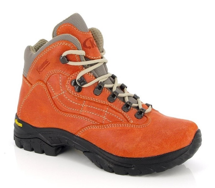 Chaussures randonnée montante imperméable unisexe Kimberfeel Darwin Rouge brique Orange (1)